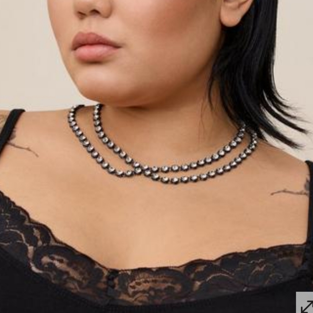 🆕️ RHINESTONE COLLAR STATEMENT NECKLACE
